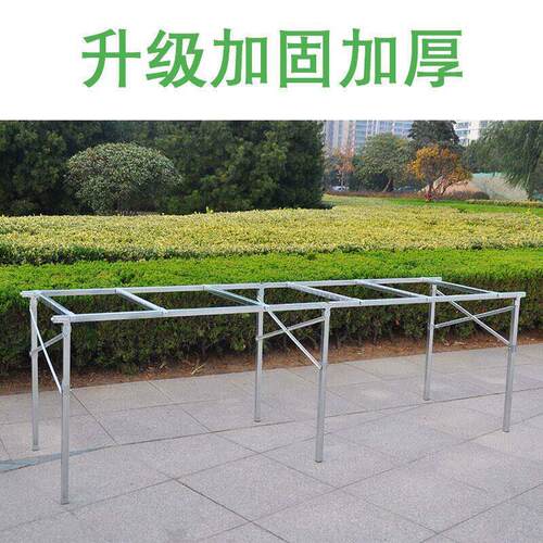 地摊架子摆货架折叠夜市摆摊用的货架竹席水果衣服便携移动推位