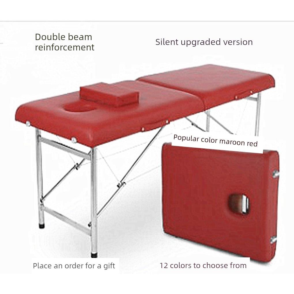 采购产品折叠式按摩床，美容床，家庭乳房孔按摩，理疗，艾灸绣花