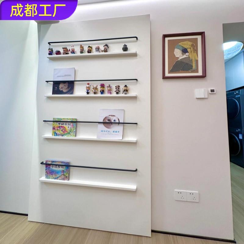 幽灵门杂志架吊轨门定制创意烤漆室内门厕所门书架幽灵门无轨移门图片