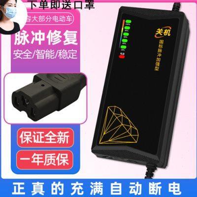 自动断电关机电动两三轮车通用电瓶充电器48V12AH60V20A72V32A45a