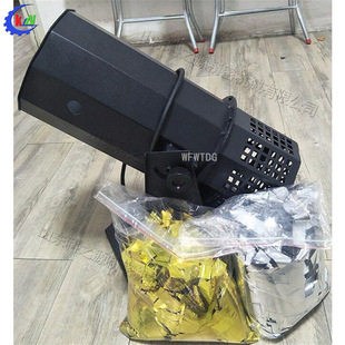 彩色金色亮片喷纸机 大型活动喷纸设备Sequin inkjet machine