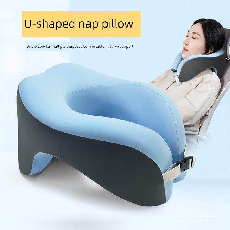 记忆棉U型枕午睡枕学生教室午休抱枕办公室趴睡枕旅行u形颈椎脖枕,居家布艺,午睡枕,淘宝优惠券,粉丝福利购,淘宝优惠卷