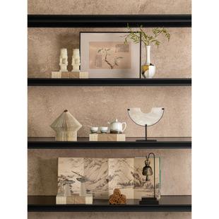 宋代美学茶室,新中式禅宗摆件,高端艺术品陈列,售楼处样板房软