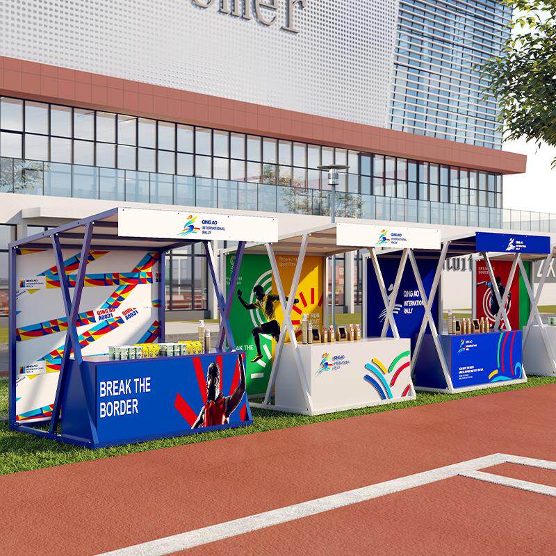 网红户外广场商业展会活动摊位展示架景区夜市步行街美食节摆摊架