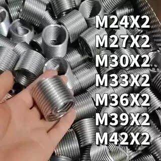 细牙M24x2m27x2M30x2M33x2M36x2M39x2M42X2+钢丝螺套及安装工具