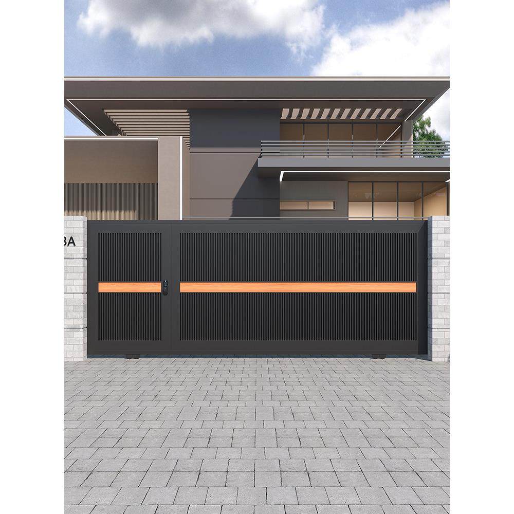 铝合金庭院大门别墅大门庭院电动平移门围墙庭院门车库电动平移门,全屋定制,庭院门,淘宝优惠券,粉丝福利购,淘宝优惠卷