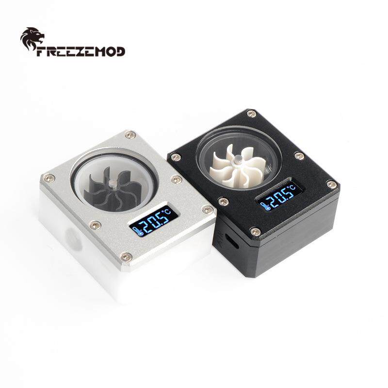 FREEZEMOD电脑水冷2022款WDXS-T4温度显示流速计器VA液晶屏0.5秒