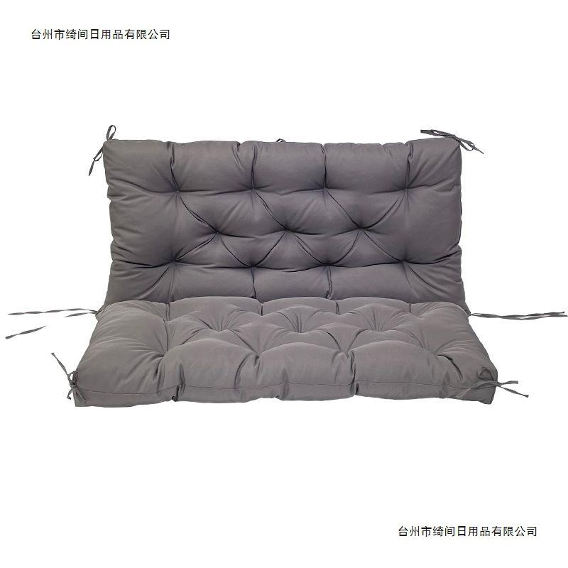 户外防水一体吊椅摇椅坐垫双人休闲加厚秋千坐垫内外时尚阳台通用
