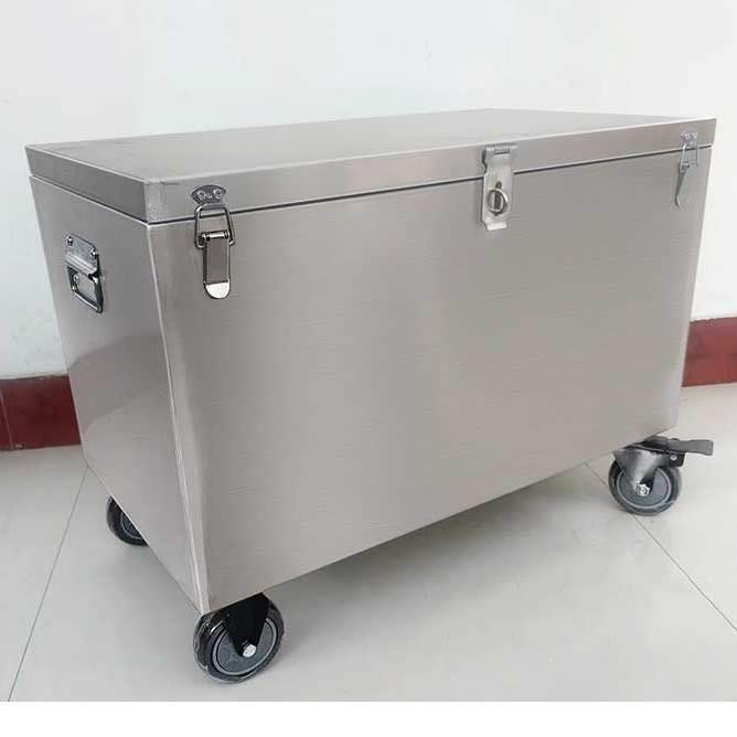 不锈钢工具箱201防水满焊加厚家电维修专用车载多功能收纳箱钉制图片