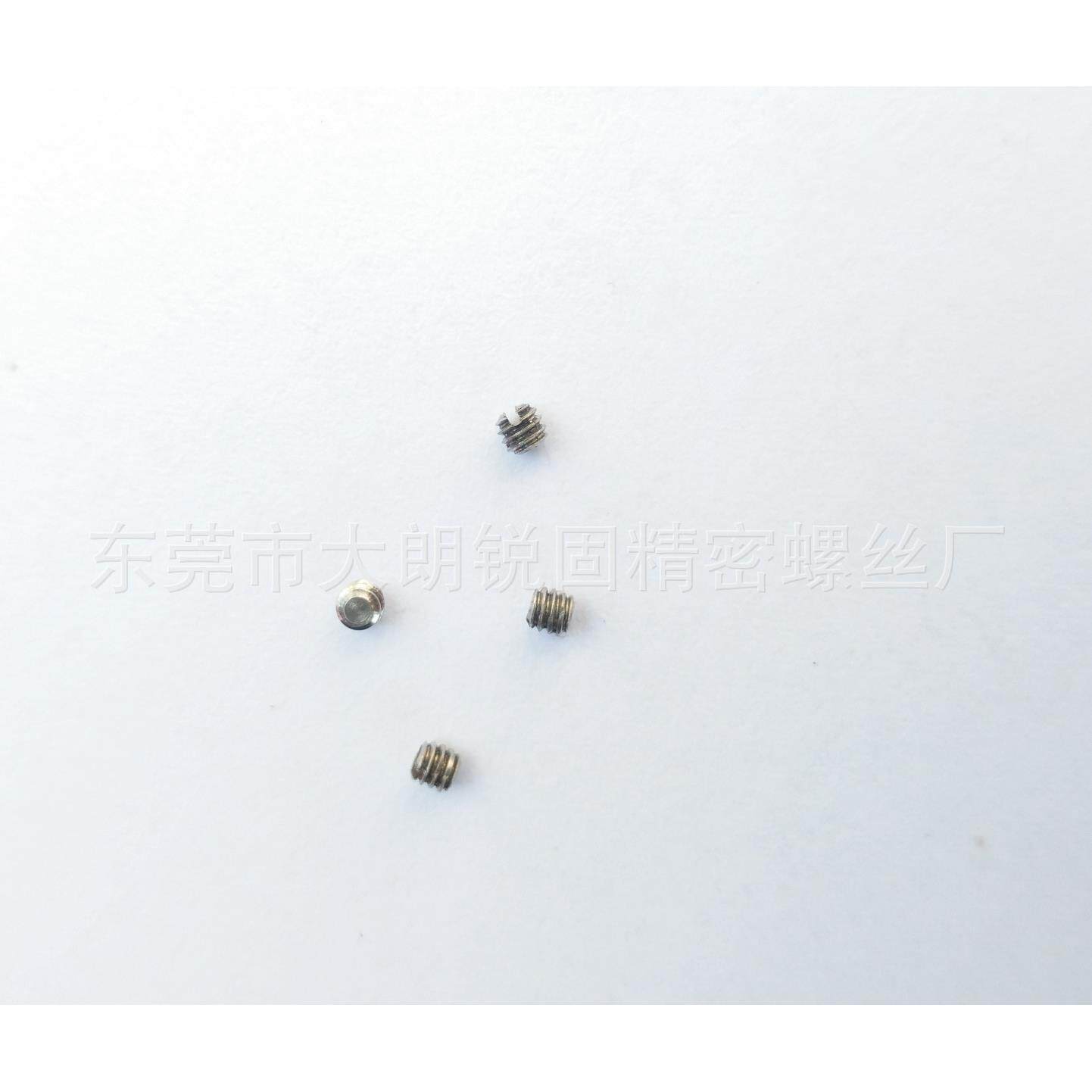 本厂专业订做生产 一字槽紧定螺丝 专业机米螺丝