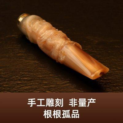 送烟民创意礼品车载居家个性牛角过滤烟嘴时尚烟灰缸男士辅助戒烟