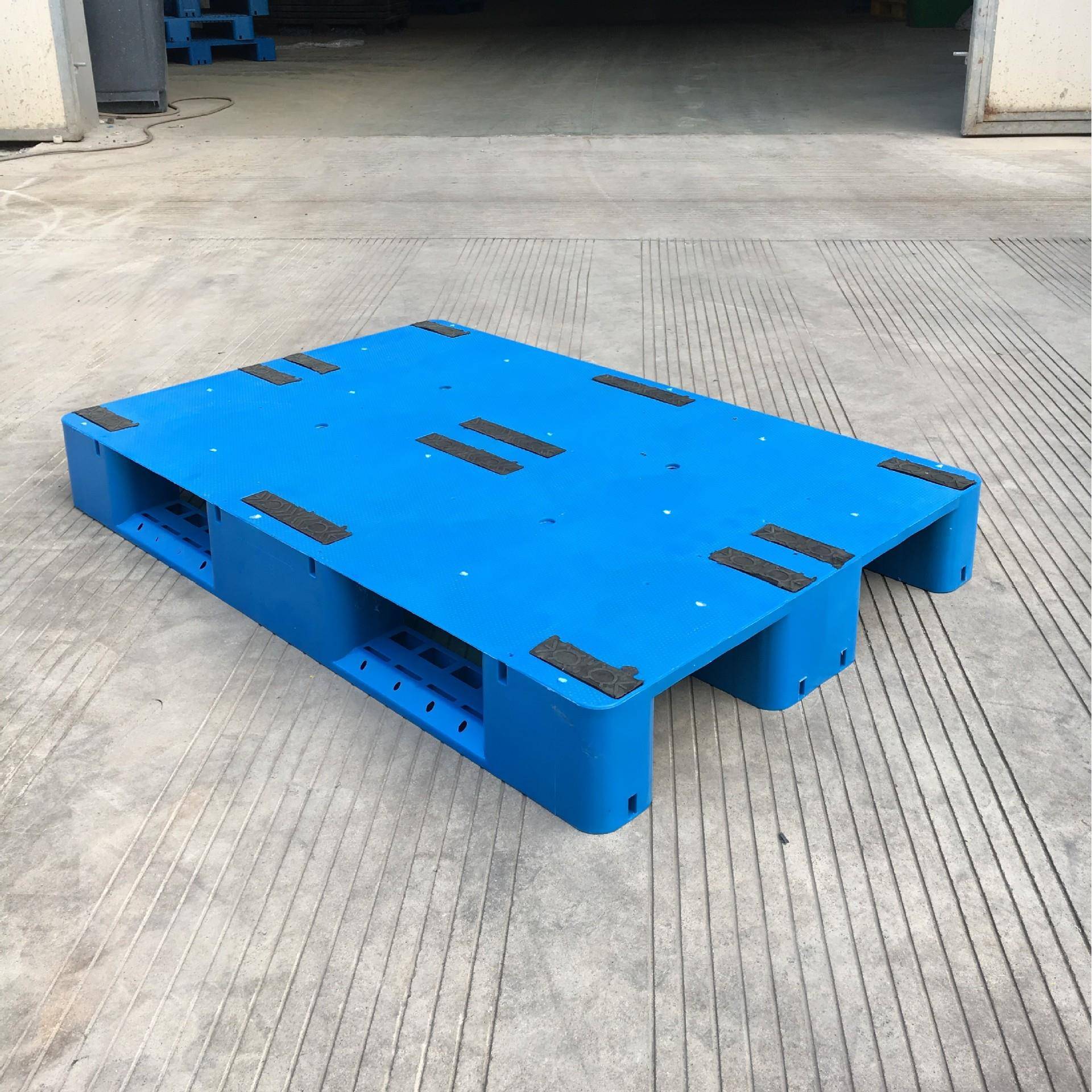 1.2*0.8米平板川字1208塑料托盘厂家直销温州塑料卡板货架托盘