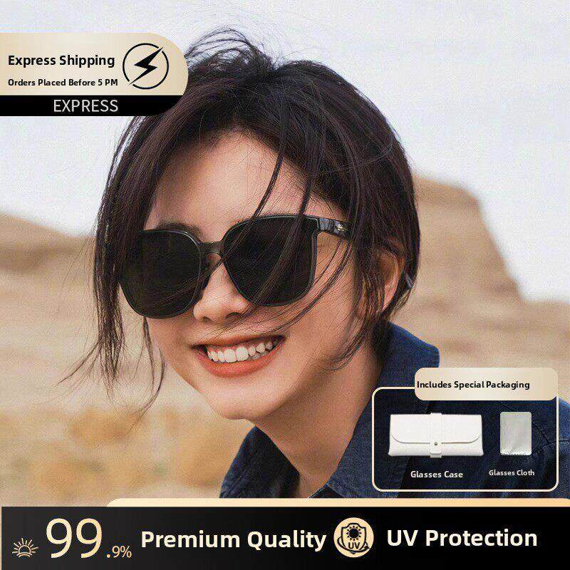 女士太阳镜，高端，2025新款，小脸型，防紫外线，偏光防晒驾驶太