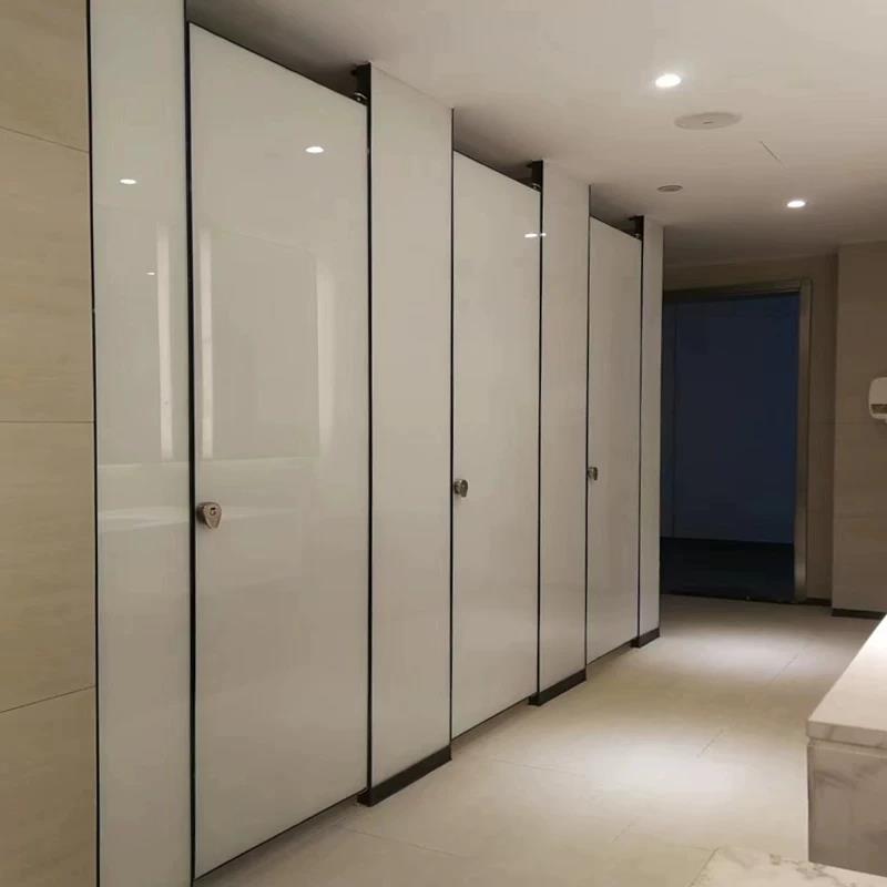 卫生间隔断板公共卫生间隔断板抗倍特淋浴房学校洗手间挡板防水pv