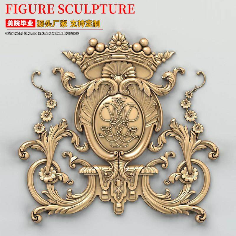 户外紫铜锻铜浮雕壁画定制背景墙装饰画黄铜地雕玻璃钢仿铜文化墙