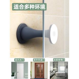 肖恩硅胶门吸免打孔家用防撞地吸强磁卫生间静音墙吸门碰玻璃门挡