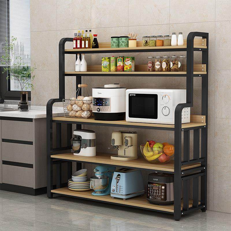 厨房置物架落地多功能家用微波炉烤箱架子碗碟调料多层储物收纳架,厨房/烹饪用具,厨房置物架/置物柜/角架,淘宝优惠券,粉丝福利购,淘宝优惠卷