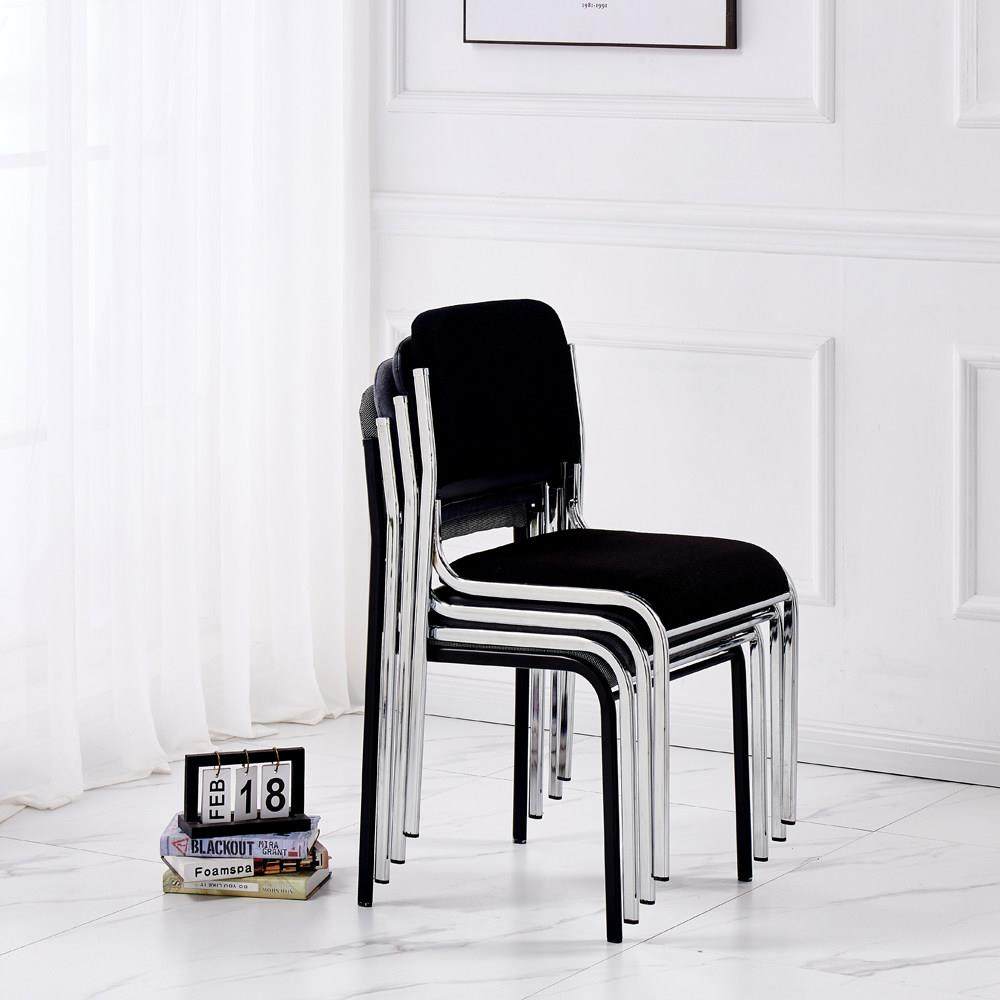 办公椅子结实加厚电镀钢管电脑椅靠背椅会议椅子职员椅子时尚简约