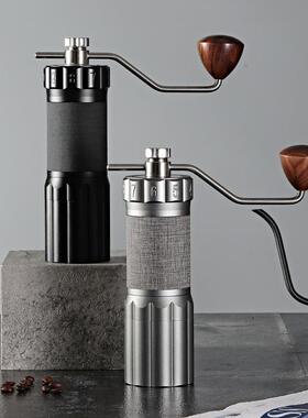 跨境十瓣花GC60鬼齿锥刀手摇磨豆机咖啡豆手动研磨机手磨咖啡机