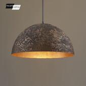 极简餐厅吊灯圆桌上方灯具轻奢高级感金泊装 2025新款 意式 饰吊灯