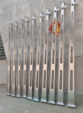 304不锈钢雨棚钢梁201牛腿支架HT刀型办公大楼门头窗户重型驳接爪