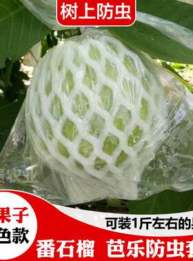 番石榴套袋杨桃芭乐防虫网袋专用一体泡沫包装袋石榴套袋水果网套