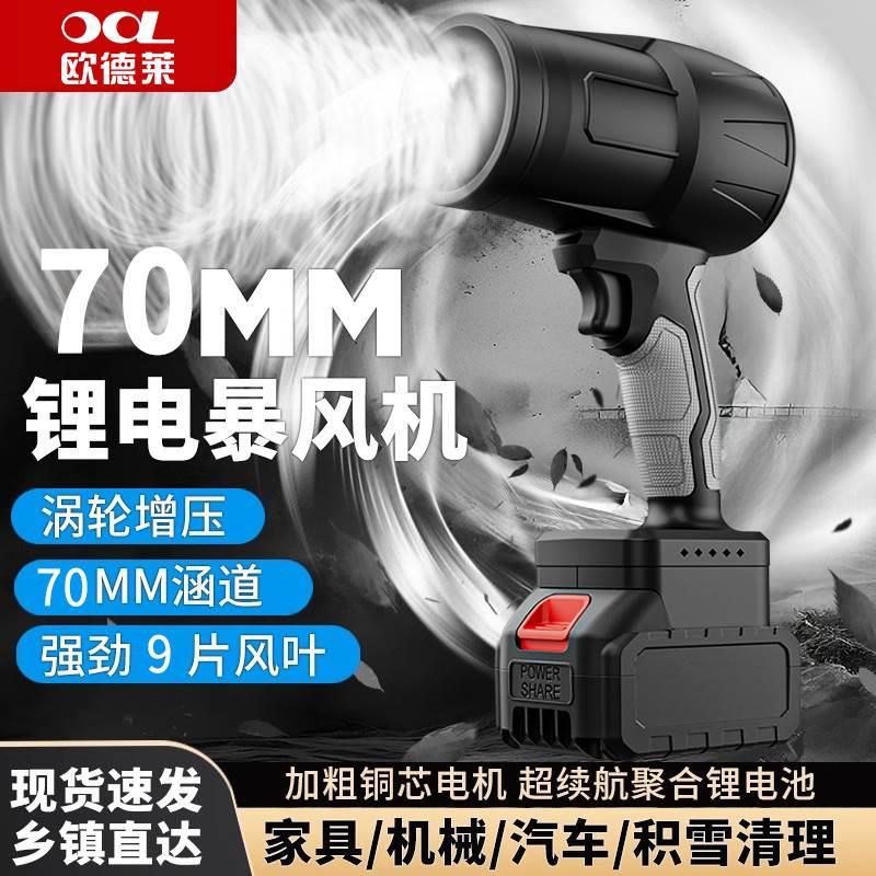 工业级强力暴风机强力吹灰除尘洗车吹水吹雪小型手持鼓风机