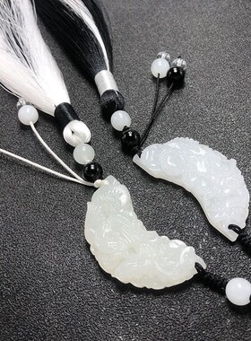 古风玉佩宫涤龙凤佩对佩流苏挂件禁步腰佩汉服压裙坠扇坠古风饰品