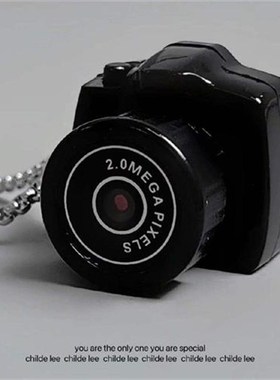 可以拍照的项链!高清照相机钥匙扣 校园记录 生活
