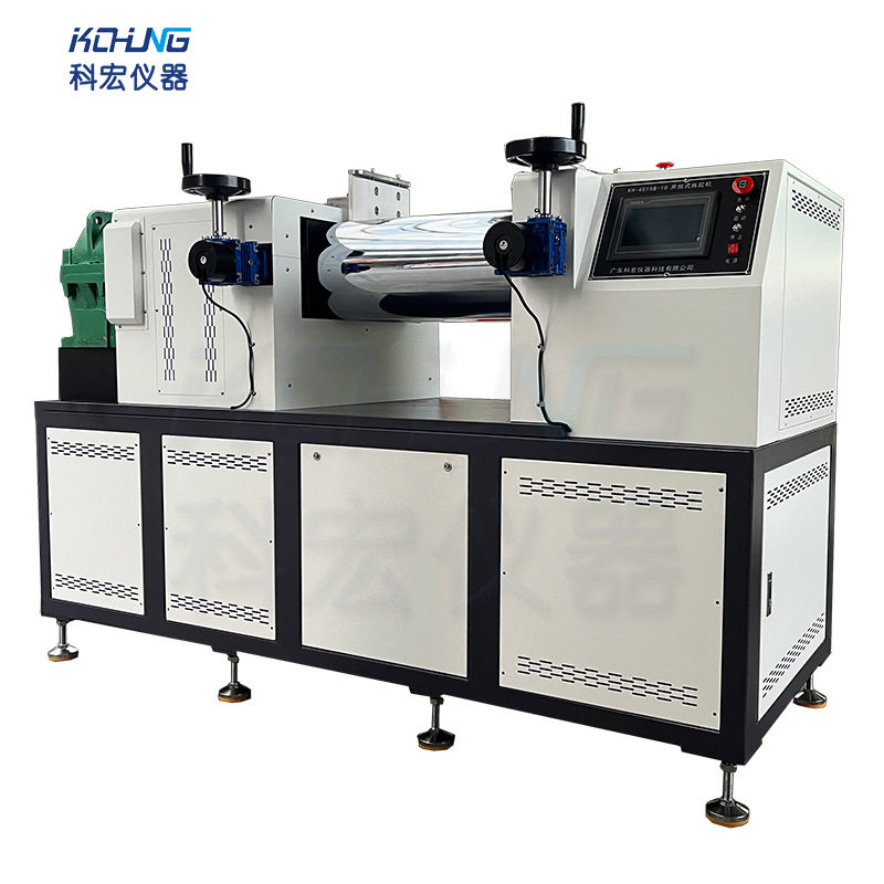 实验室硅橡胶开炼机教学用炼胶机实验电加热带水冷二辊炼塑机