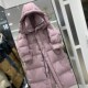 新款 连帽羽绒服女中长款 冬季 百搭宽松休闲加厚保暖轻薄外套1.23