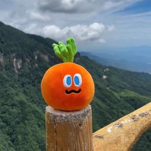 魔魔胡胡胡萝卜挂件软萌五月天胡萝卜卜毛绒玩具抱枕大小绒毛公仔