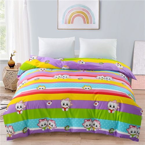 100%纯棉被套单件 卡通全棉被罩120x150x180Mx200x230儿童褥被子