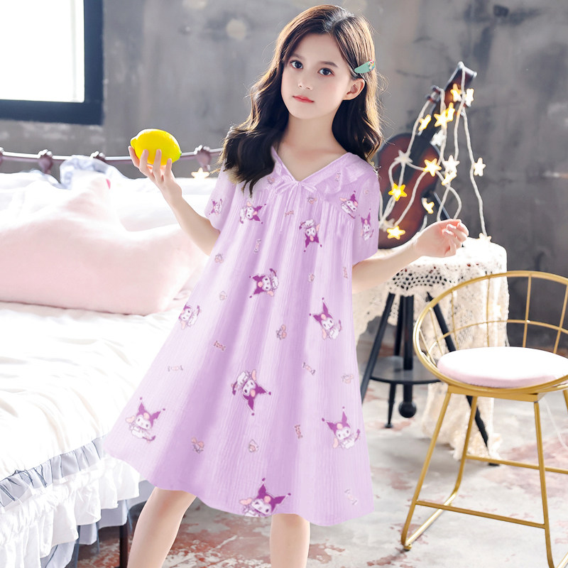 女童睡裙夏季公主风纯棉卡通可爱女款宿舍学生薄款可外穿家居服,童装/婴儿装/亲子装,家居裙/睡裙,淘宝优惠券,粉丝福利购,淘宝优惠卷
