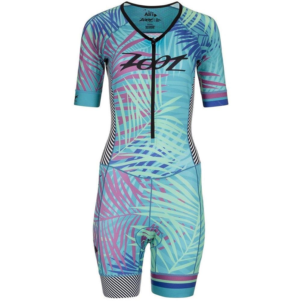ZOOT夏季短袖骑行服套装女铁人三项连体衣公路自行车一体式服装