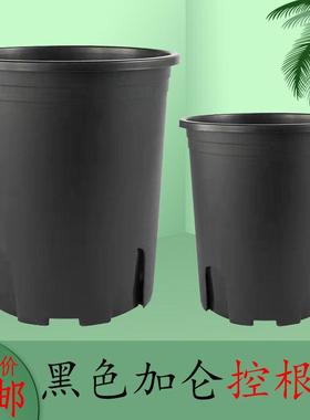 黑色二代加仑盆塑料控根花盆栽种植育苗阳台家用种花大花卉绿植盆