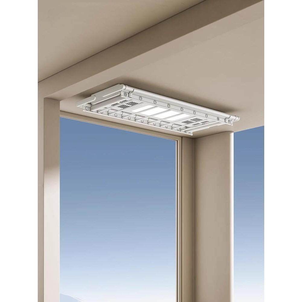 好易点电动晒衣架小尺寸阳台升降智能横向自动侧装户型家用晒衣架