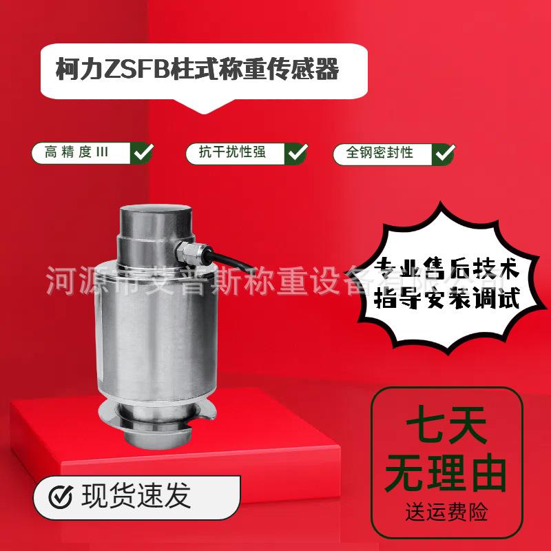 称重模块ZSFB10t20t30t50t柱式罐模块防倾斜传感器汽车轨道衡