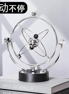 日本品质精工混沌摆件永动机仪牛顿摆球撞球摇摆器小工艺品办公