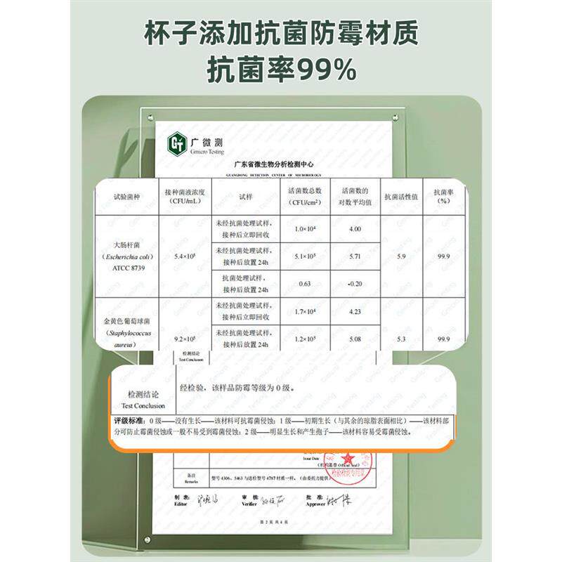 漱口牙刷杯子学生宿舍洗漱套装抗菌防霉洗漱杯住校牙缸置物架