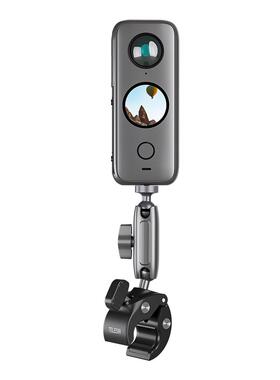 台迅Telesin适用于Insta360One X3 Gopro摩托车自行车运动相机自