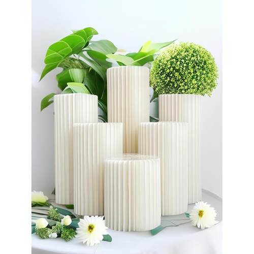 圆形展示台地台模特底座美容院产品服装店中岛展会陈列展台展示架