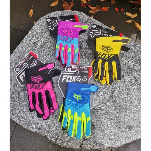 FOX儿童亲子男女孩春夏秋骑行户外自行平衡卡丁车飞盘BMX竞速手套