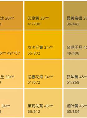 内墙平面哑光水性漆墙面黄色橙色彩色乳胶漆净味环保印度黄赤金色