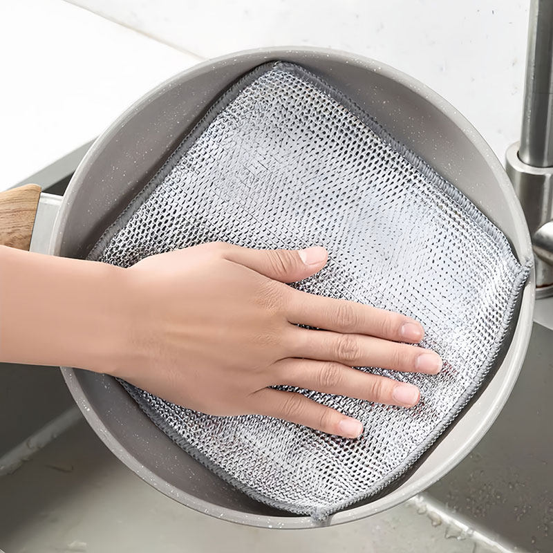 钢丝抹布厨房清洁专用