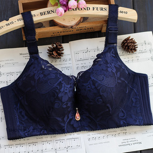 加大码内衣文胸胖mm薄款q200斤C/D大罩杯聚拢调整收副乳女大胸胸