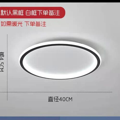 新款吸顶灯长方形ledr客厅灯 现代简约卧室灯大气客厅灯书房铁艺