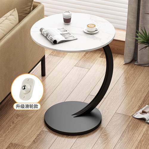 可移动小茶几沙发边几床头置x物架迷你小推车网红带轮创意角几桌