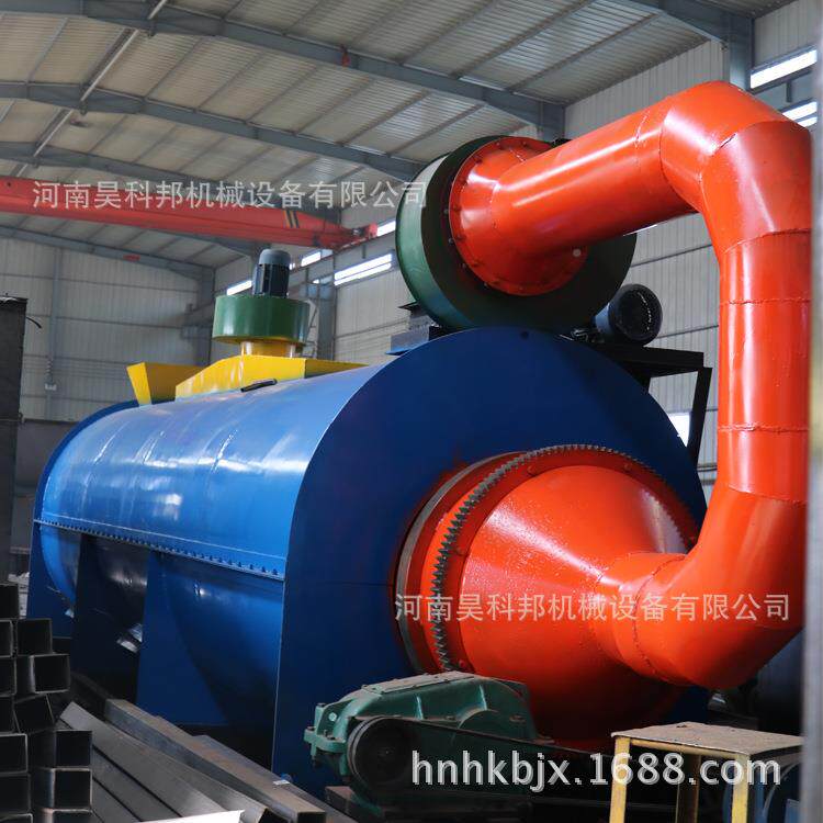 小型鸭粪干燥机销新款功热卧式多能鸭粪干燥机1000×60产量大效率
