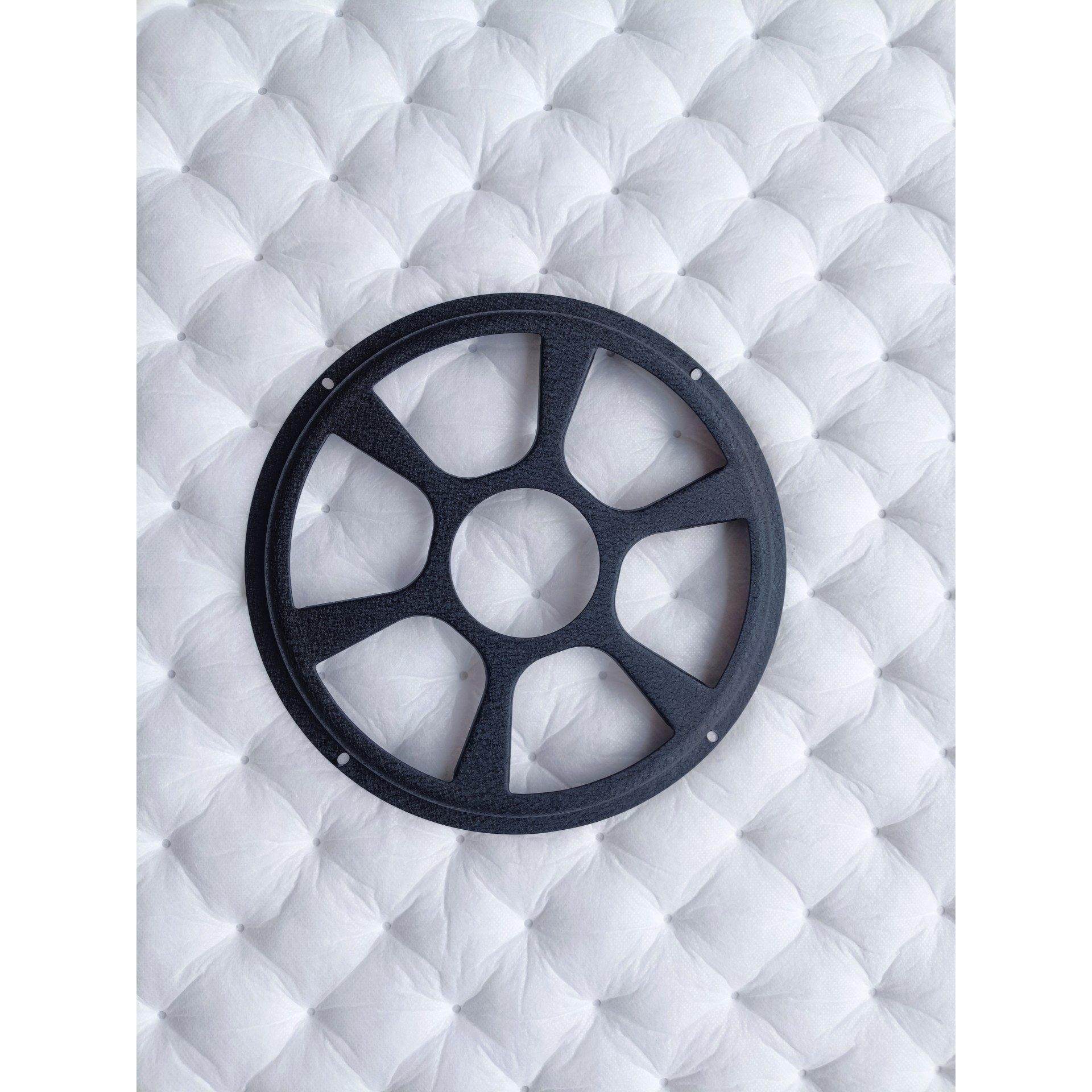 10寸低音炮网罩后备厢音响改装喇叭保护盖子直径255mm对角孔距245